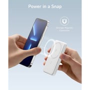 Anker 621 Magnetic Wireless Power Bank 5000mAh White A1610021 Anker 621 Magnetic Wireless Power Bank 5000mAh White A1610021