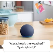 Amazon Echo Dot 5th Generation Smart Speaker With Alexa Deep Sea Blue Amazon Echo Dot 5th Generation Smart Speaker With Alexa Deep Sea Blue