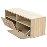 vidaXL TV Cabinets 2 pcs Engineered Wood 95x35x36 cm Oak