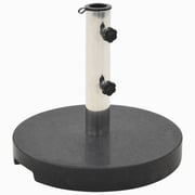 Vidaxl Parasol Base Granite 20 Kg Round Black Vidaxl Parasol Base Granite 20 Kg Round Black