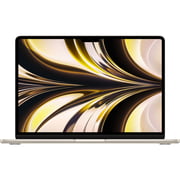 Apple MacBook Air 13.6-inch (2022) - M2 Chip 8-Core CPU 16GB 512GB 10-core GPU Starlight English/Arabic Keyboard- International Version (Customized)
