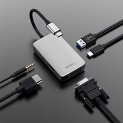Wiwu A513HVPG Alpha 5 In 1 USB-C Hub Wiwu A513HVPG Alpha 5 In 1 USB-C Hub