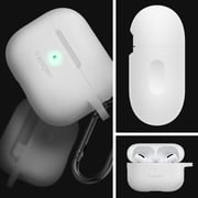 Spigen Silicone Fit Designed For Apple Airpods Pro Case/cover - White Spigen Silicone Fit Designed For Apple Airpods Pro Case/cover - White