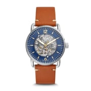 Fossil ME3159 Commuter Automatic Brown Luggage Watch Fossil ME3159 Commuter Automatic Brown Luggage Watch