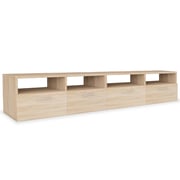vidaXL TV Cabinets 2 pcs Engineered Wood 95x35x36 cm Oak vidaXL TV Cabinets 2 pcs Engineered Wood 95x35x36 cm Oak