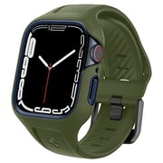 Spigen Liquid Air Pro designed for Apple Watch Series 7 (45mm) Case with Band - Moss Green