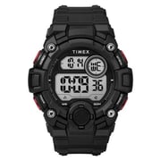 Timex TW5M27600 A-Game Digital Black Resin Watch Men Timex TW5M27600 A-Game Digital Black Resin Watch Men