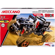 Spin Master 6037616 Meccano Off-Road Racer 25-In-1 Motorized Building Set