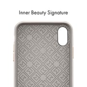Spigen Iphone Xs Max La Manon Calin Cover/case - Oatmeal Beige - Premium Pu Leather Spigen Iphone Xs Max La Manon Calin Cover/case - Oatmeal Beige - Premium Pu Leather