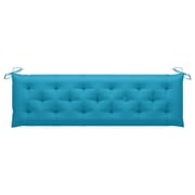 Vidaxl Garden Bench Cushion Light Blue 180x50x7 Cm Fabric Vidaxl Garden Bench Cushion Light Blue 180x50x7 Cm Fabric