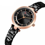Curren Ladies Luxury Fashion Watches - CRN9054-BLKRG