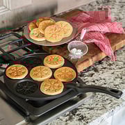 Nordic Ware Snowflake Pancake Pan, Black Nordic Ware Snowflake Pancake Pan, Black