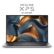 Dell XPS 15 Laptop - 10th Gen / Intel Core i7 / 15.6inch UHD Touch / 32GB RAM / 1TB SSD / 4GB NVIDIA GeForce GTX 1650 Ti Graphics / Windows 10 Home / English & Arabic Keyboard / Silver / Middle East Version - [15-XPS-9500-SLV]