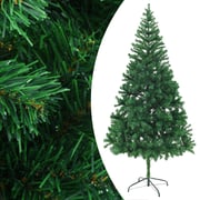 vidaXL Artificial Christmas Tree with Steel Stand 210 cm 910 Branches vidaXL Artificial Christmas Tree with Steel Stand 210 cm 910 Branches