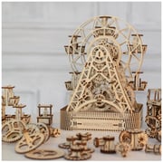 Wooden City Ferris Wheel 3D Mechanical Model Wooden City Ferris Wheel 3D Mechanical Model