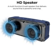 Promate Bluetooth Portable Speaker Blue Promate Bluetooth Portable Speaker Blue