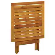 vidaXL Bistro Table 46x46x47 cm Solid Acacia Wood vidaXL Bistro Table 46x46x47 cm Solid Acacia Wood