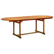 Vidaxl Garden Dining Table (160-240)x100x75 Cm Solid Acacia Wood Vidaxl Garden Dining Table (160-240)x100x75 Cm Solid Acacia Wood