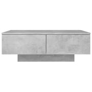 Vidaxl Coffee Table Concrete Grey 90x60x31 Cm Chipboard Vidaxl Coffee Table Concrete Grey 90x60x31 Cm Chipboard