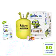 Balloonee Helium Tank - Jumbo Disposable Helium Party Kit - ( 50 Balloons ) with Floatee - Helium Balloons Float Time Extender 50ml Balloonee Helium Tank - Jumbo Disposable Helium Party Kit - ( 50 Balloons ) with Floatee - Helium Balloons Float Time Extender 50ml