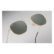 RayBan RB3548N-001-51 Green Metal Unisex Sunglasses