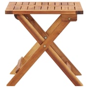 Vidaxl Folding Garden Coffee Table 40x40x40 Cm Solid Acacia Wood Vidaxl Folding Garden Coffee Table 40x40x40 Cm Solid Acacia Wood