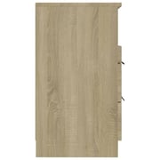 vidaXL Bedside Cabinets 2 pcs Sonoma Oak Engineered Wood vidaXL Bedside Cabinets 2 pcs Sonoma Oak Engineered Wood