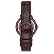 Omax Dome Series Brown Leather Analog Watch For Women DCD002F55I Omax Dome Series Brown Leather Analog Watch For Women DCD002F55I