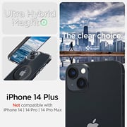 Spigen Ultra Hybrid Mag designed for iPhone 14 Plus case cover compatible with MagSafe - Carbon Fiber