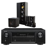 Denon AVRX550BT + Taga TAV506V2+TSW90V3 5.1 Home Theater Package Denon AVRX550BT + Taga TAV506V2+TSW90V3 5.1 Home Theater Package