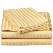 Superior Impressions By Luxor Treasures 100% Egyptian Cotton 650 Thread Count Sheet Set, Gold, Twin Xl, 3-Piece