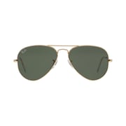 Ray Ban RB3025 W3234 Gold Unisex Sunglasses Ray Ban RB3025 W3234 Gold Unisex Sunglasses