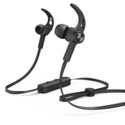 Hama 184020 Connect Bluetooth Headphones Inear Micro Ear Hook Black