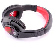 Ovleng Vykon Wired Stereo Headphones With Mic Black/Red - MQ44