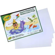 Crayola Giant Marker/Watercolor Pad Crayola Giant Marker/Watercolor Pad
