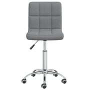 Vidaxl Swivel Office Chair Light Grey Fabric Vidaxl Swivel Office Chair Light Grey Fabric