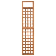 Vidaxl 3-panel Room Divider/trellis Solid Fir Wood 121x180.5 Cm Vidaxl 3-panel Room Divider/trellis Solid Fir Wood 121x180.5 Cm