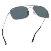 RayBan RB3611-003/R5-60 Silver Metal Unisex Sunglasses