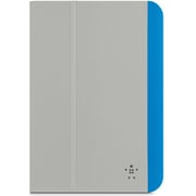 Belkin F7N249B1C01 Slim Style Cover Grey Blue For IPad Mini 3 Belkin F7N249B1C01 Slim Style Cover Grey Blue For IPad Mini 3