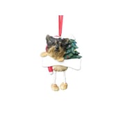 E&S Pets Yorkshire Terrier Puppycut Dangling/Wobbly Leg Christmas Ornament E&S Pets Yorkshire Terrier Puppycut Dangling/Wobbly Leg Christmas Ornament