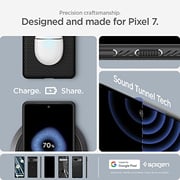 Spigen Liquid Air designed for Google Pixel 7 case cover - Matte Black