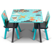 Little Explorer Kids Table & Chair Set Blue