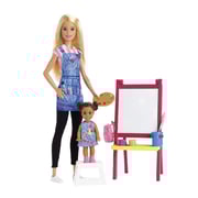 Barbie Art Teacher Playset with Blonde Doll Toddler Doll Toy Art Pieces GJM29 Barbie Art Teacher Playset with Blonde Doll Toddler Doll Toy Art Pieces GJM29