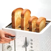 Morphy Richards Prism Four Slice Toaster White, 248110 Morphy Richards Prism Four Slice Toaster White, 248110