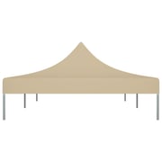 vidaXL Party Tent Roof 6x3 m Beige 270 g/m2 vidaXL Party Tent Roof 6x3 m Beige 270 g/m2