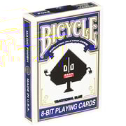 Bicycle 8-Bit Playing Cards, Blue Bicycle 8-Bit Playing Cards, Blue