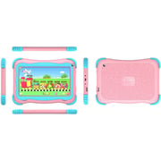 G-Tab Q4+W607 Kids Tablet - WiFi 16GB 1GB 7inch Pink with Smart Band