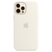 Apple iPhone 12 Pro Max Silicone Case with MagSafe - White Apple iPhone 12 Pro Max Silicone Case with MagSafe - White
