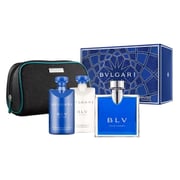 Bvlgari Gift Ser For Men (100ml EDT + After Shave Balm 75ml + Shower Gel 75ml + Cosmetic Bag)