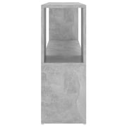 Vidaxl Book Cabinet Concrete Grey 100x24x63 Cm Engineered Wood Vidaxl Book Cabinet Concrete Grey 100x24x63 Cm Engineered Wood